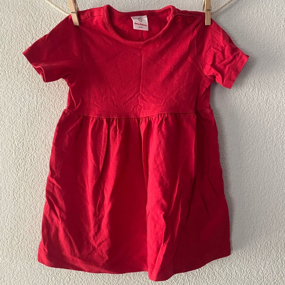 Hanna Andersson Solid Cotton Dress